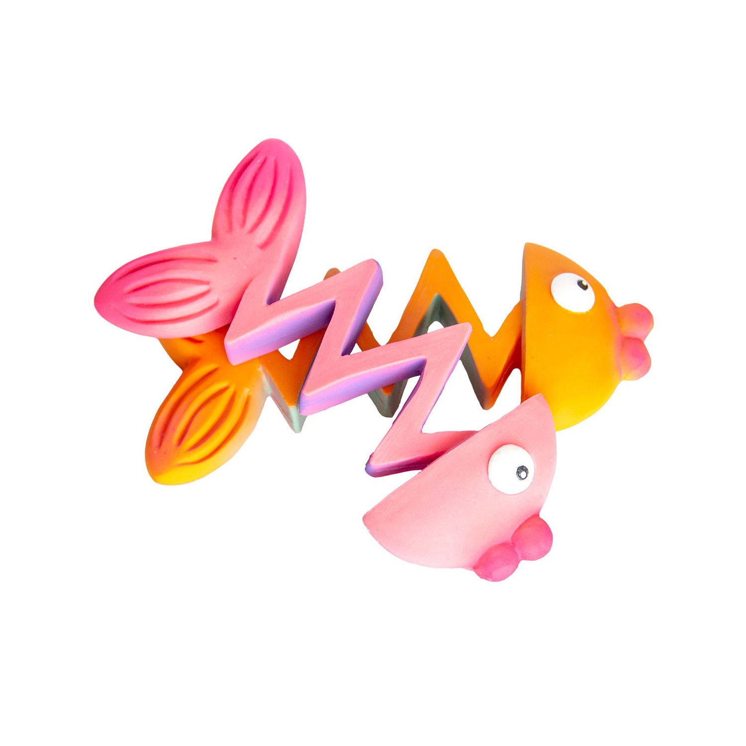 《 Lanco 》天然無毒橡膠玩具【威利魚】－無聲