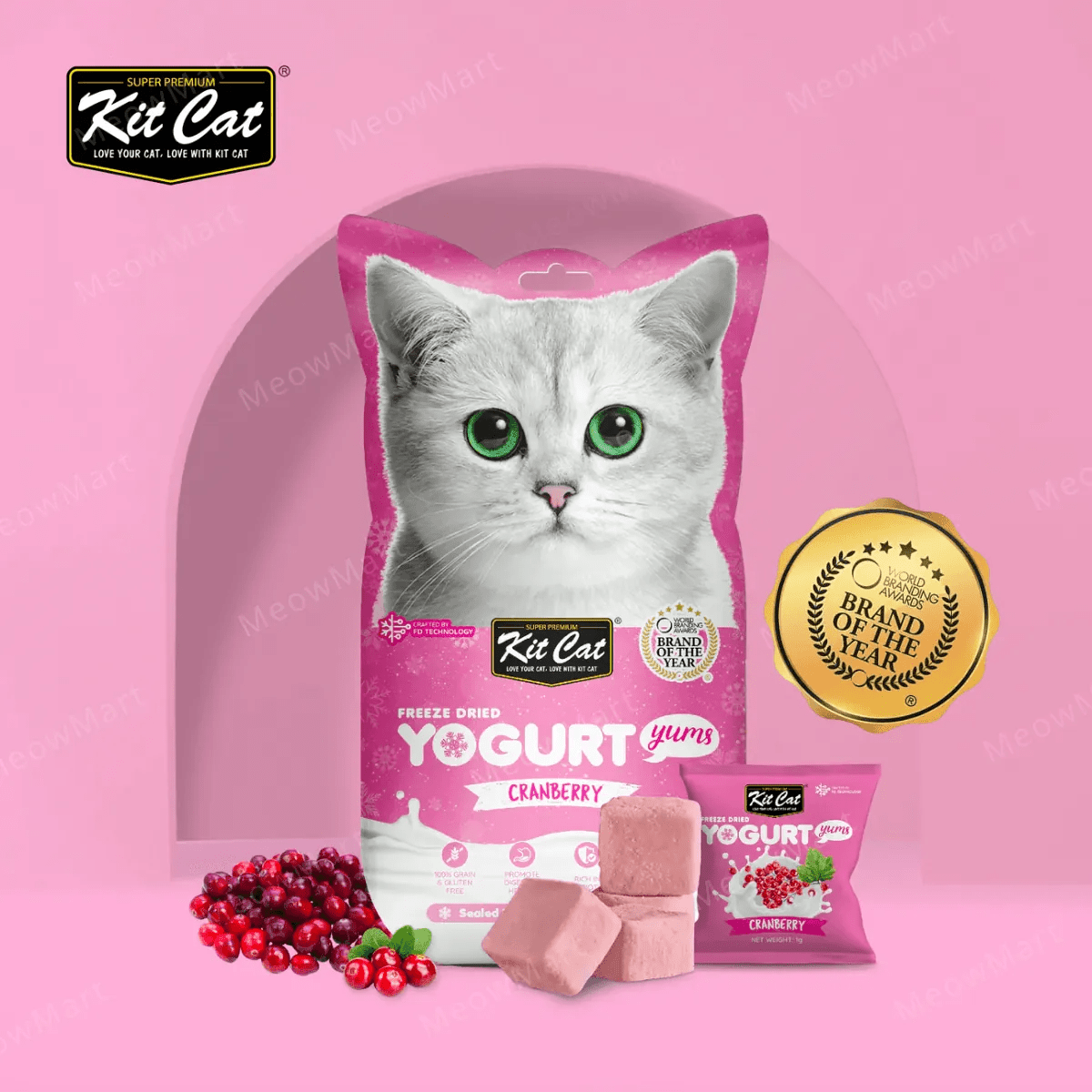 【買4送2】Kit Cat 益生菌天然凍乾乳酪脆脆 10入x6 (平均$28)