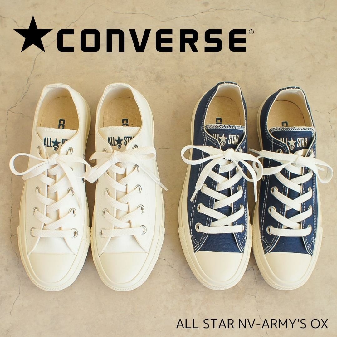 31308390 CONVERSE ALL STAR NV-ARMY'S OX 帆布低筒鞋