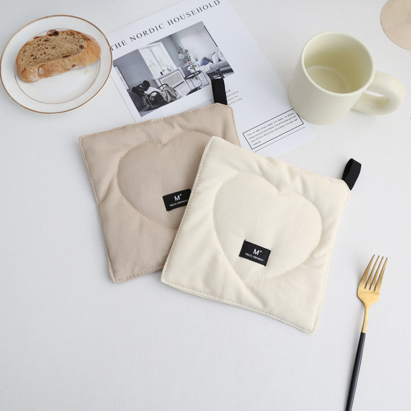 《2304》北歐愛心棉質隔熱墊