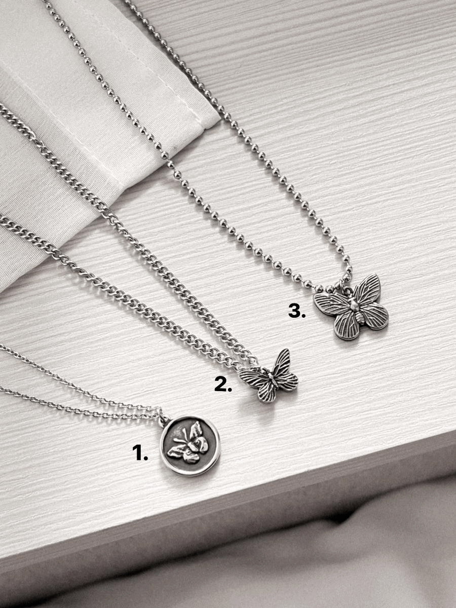 〈29/5～2/6 連線DAY 2〉Butterfly Necklace