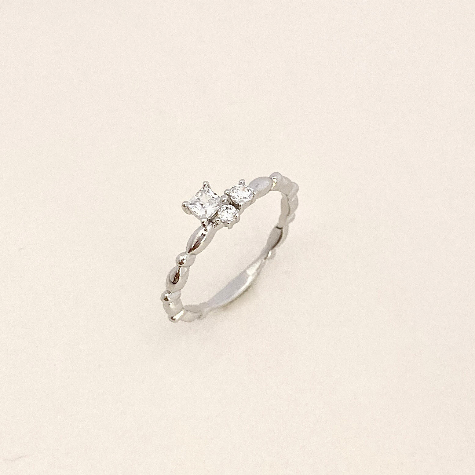 法式風格 純銀戒指