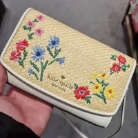 [S] KATE SPADE KB534 STACI GARDEN BOUQUET SMALL FLAP CROSSBODY,MULTI, 196021273636 (SKS634)