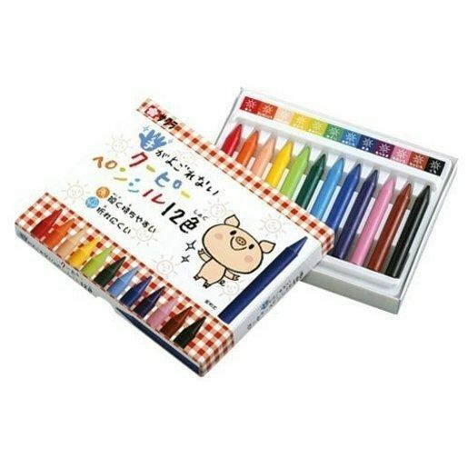 櫻花牌 SAKURA - CRAY PAS 12色蠟筆