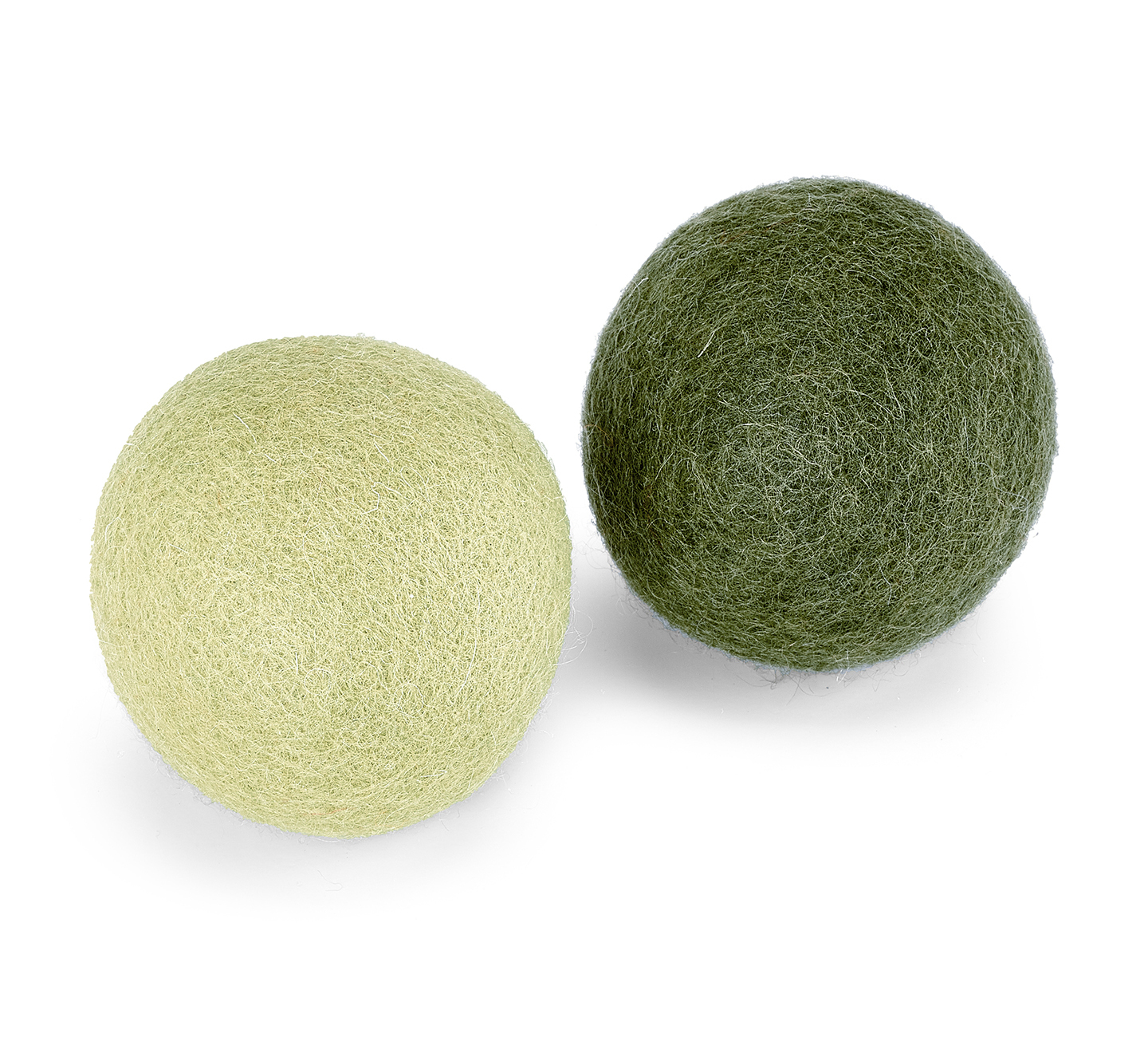 德國MiaCara Globo狗狗毛氈球（2入）- 綠