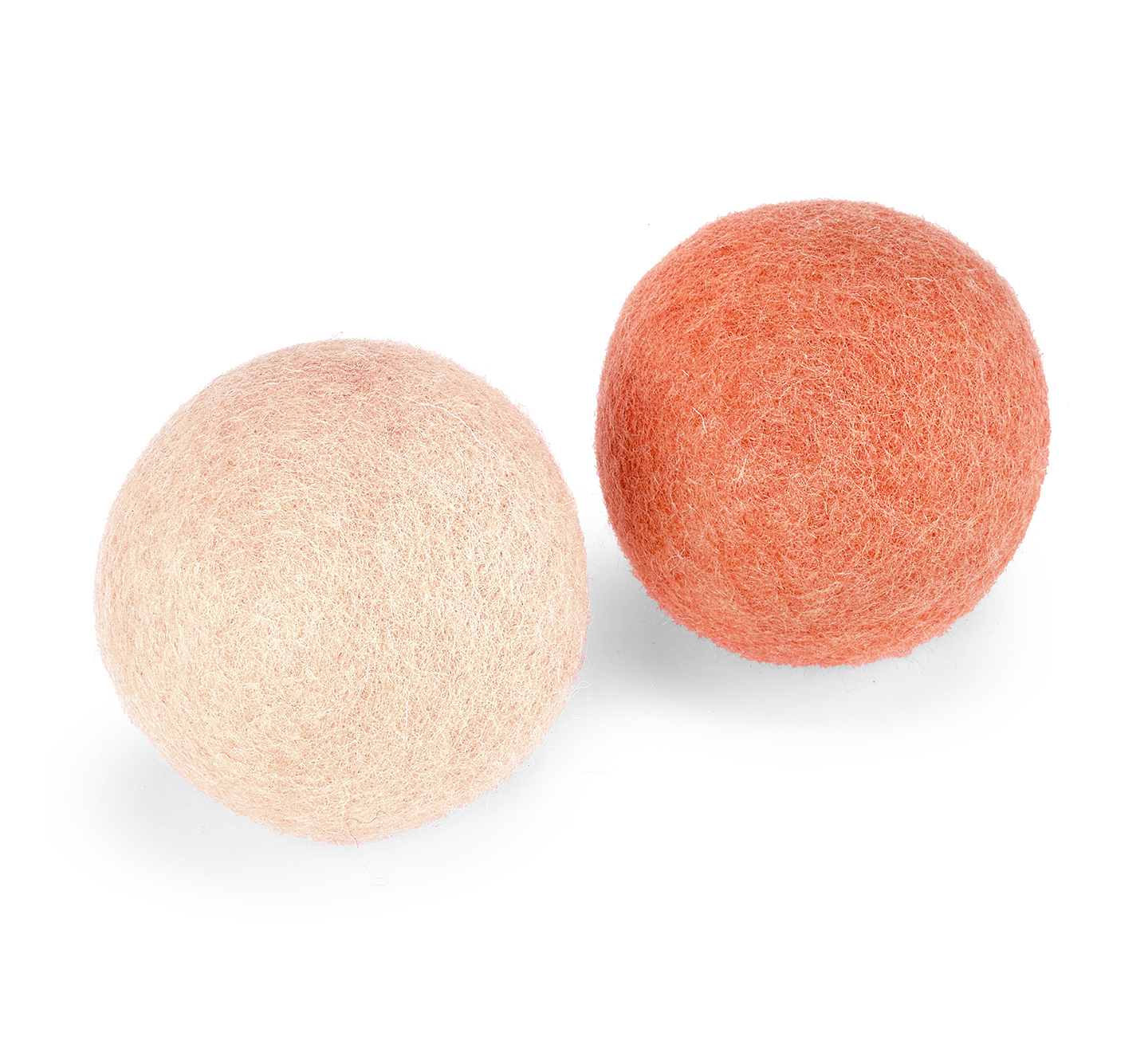 德國MiaCara Globo狗狗毛氈球（2入）- 珊瑚紅