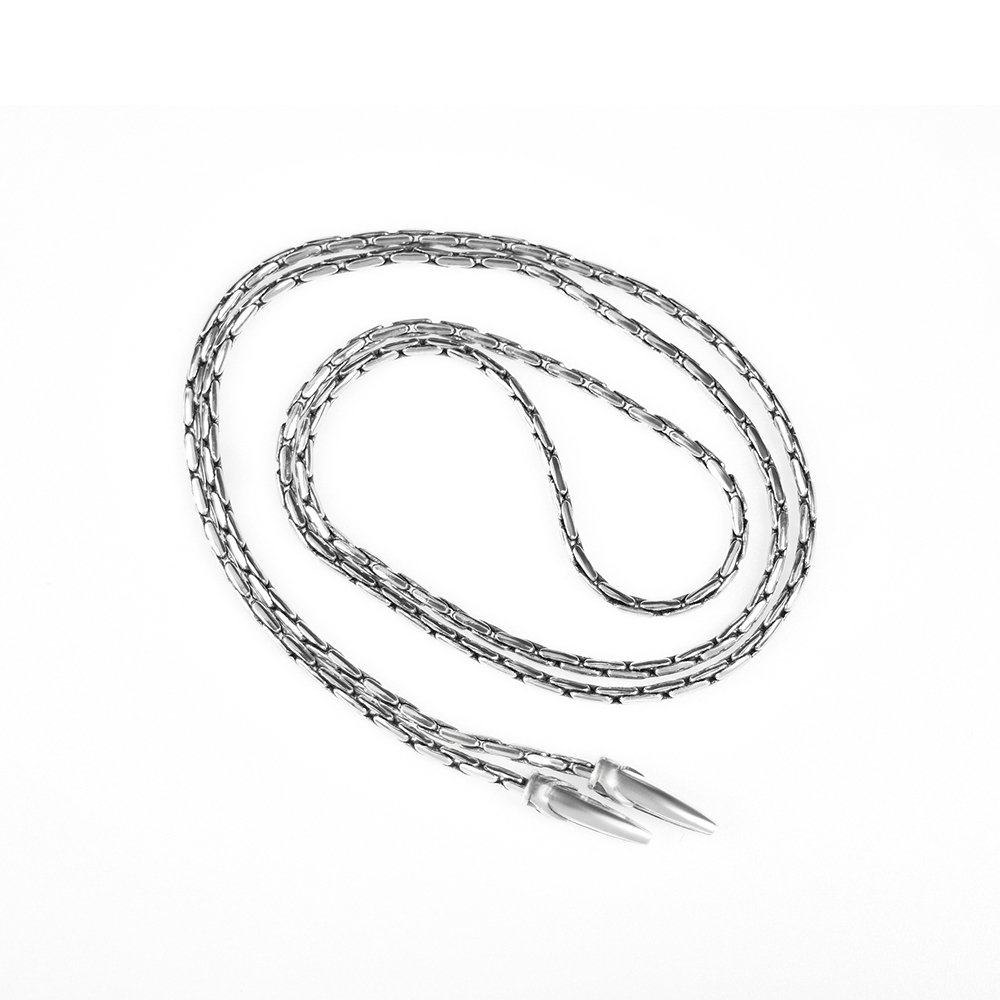 專用替換金屬繩 長圓鍊款 保羅領帶/BoloTie/美式領帶