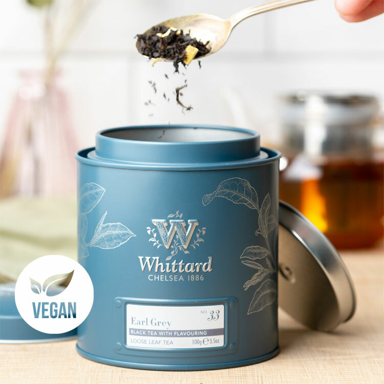 Whittard Earl Grey Loose Tea Caddy 100g