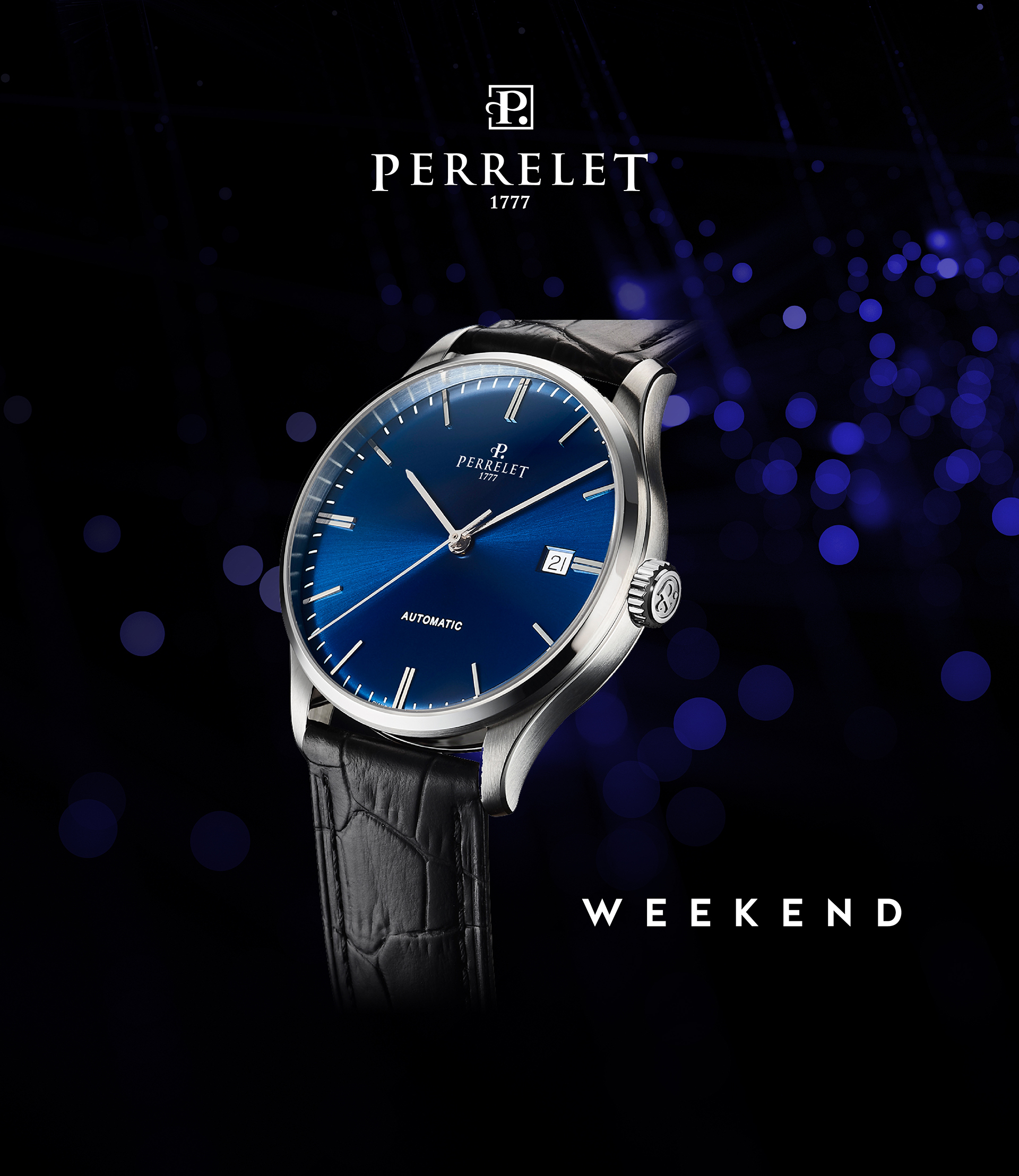 Perrelet 沛力錶 WEEKEND 3 hands|A1300/7