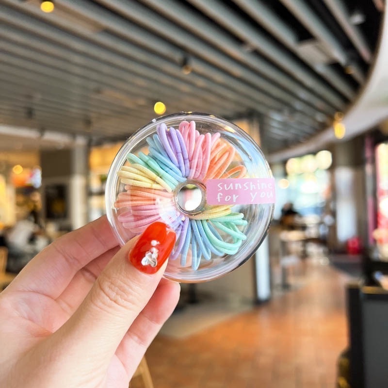 繽紛糖果色髮圈