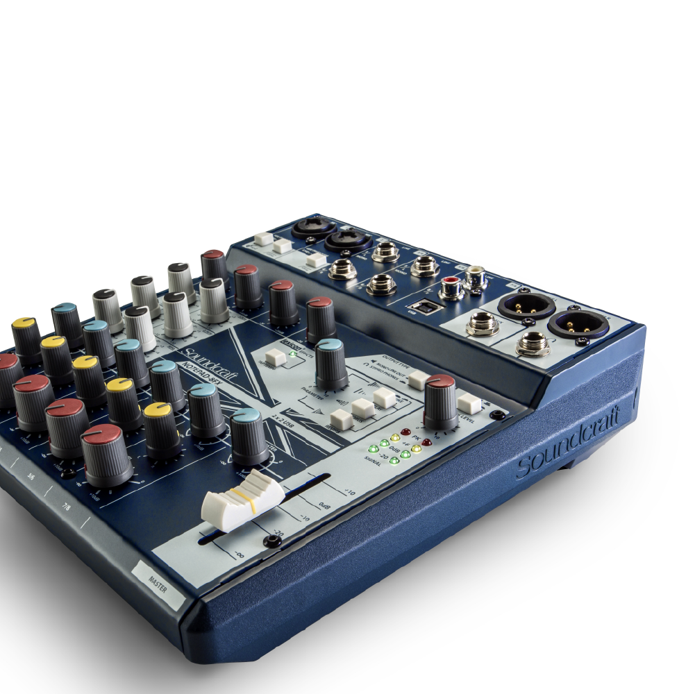 Soundcraft Soundcraft / Notepad 8FX USB類比混音機 第 3 張圖片｜三峽錄音 / 音響