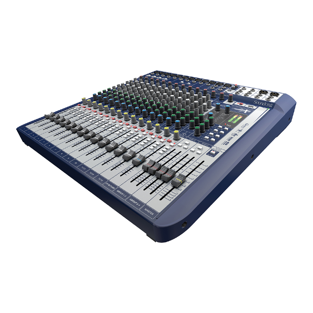 Soundcraft Soundcraft / Signature 16 16軌USB混音機(附贈機耳) 第 2 張圖片｜三峽錄音 / 音響