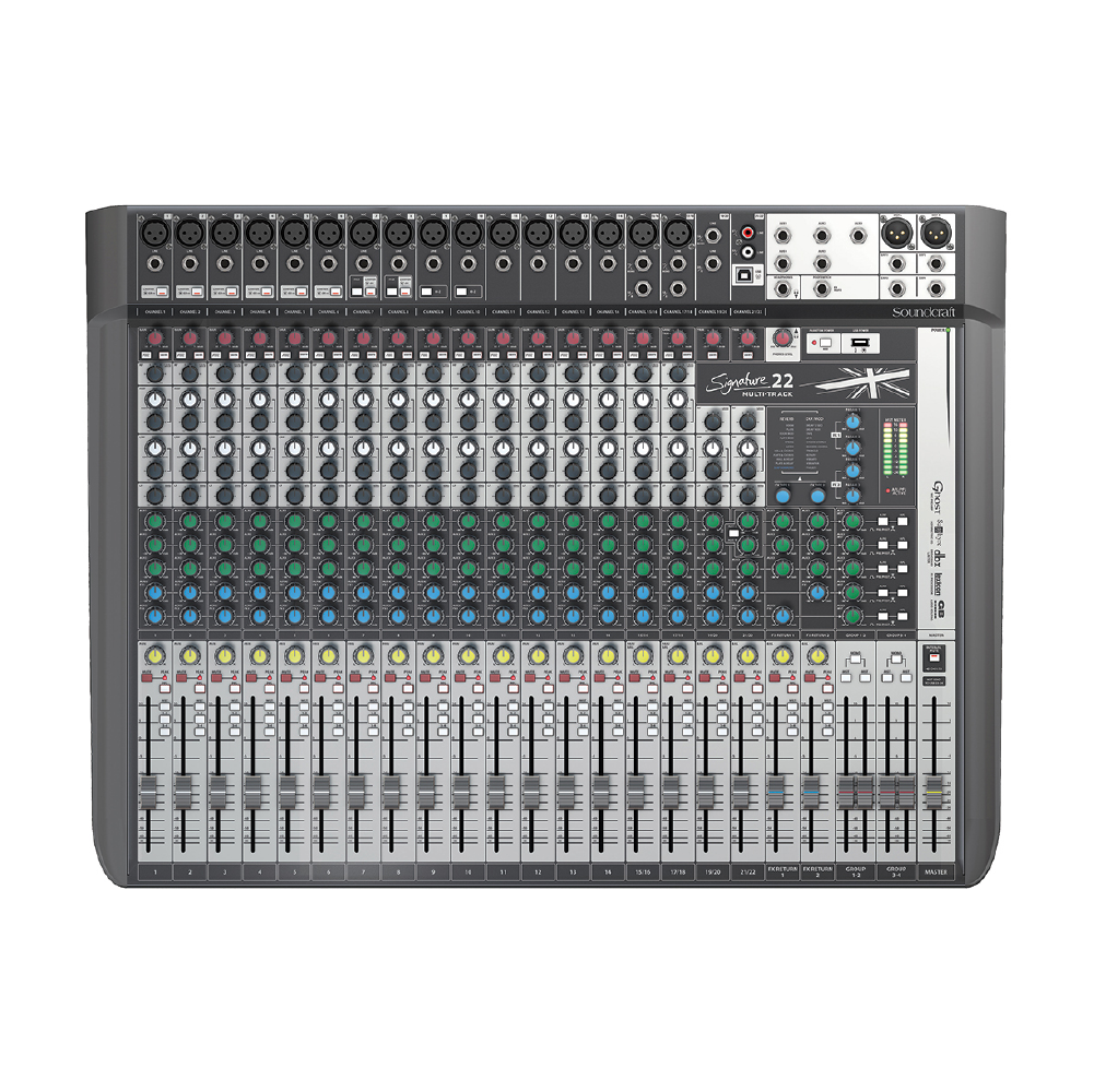 Soundcraft Soundcraft / Signature 22MTK 22軌USB混音機 — 三峽錄音 / 音響｜YA! 玩音樂
