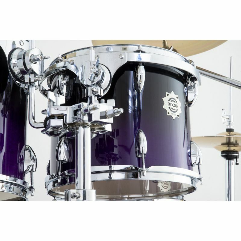 DIXON Predator系列 PDSET 懸吊式 亮光烤漆 五粒爵士鼓組｜多色可選｜銅鈸架組、銅鈸需額外加購