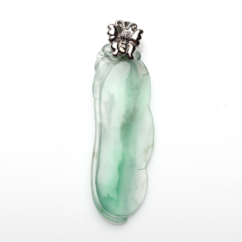 【雅紅珠寶】天然玻璃種翡翠玉項鍊-豆蔻年華-木拿礦區-N0377