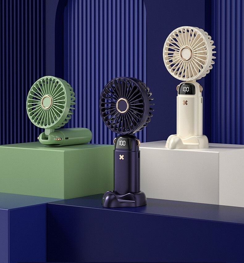 強風  DS18 第三代‧迷你 LED 便攜風扇‧手持式、免提式、座枱式‧香港行貨,原廠1年保養‧