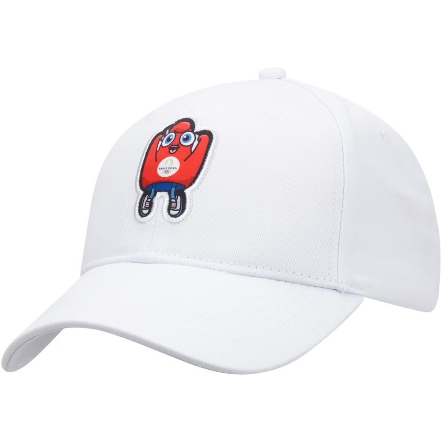 Paris 2024 Olympics Mascot Cap White