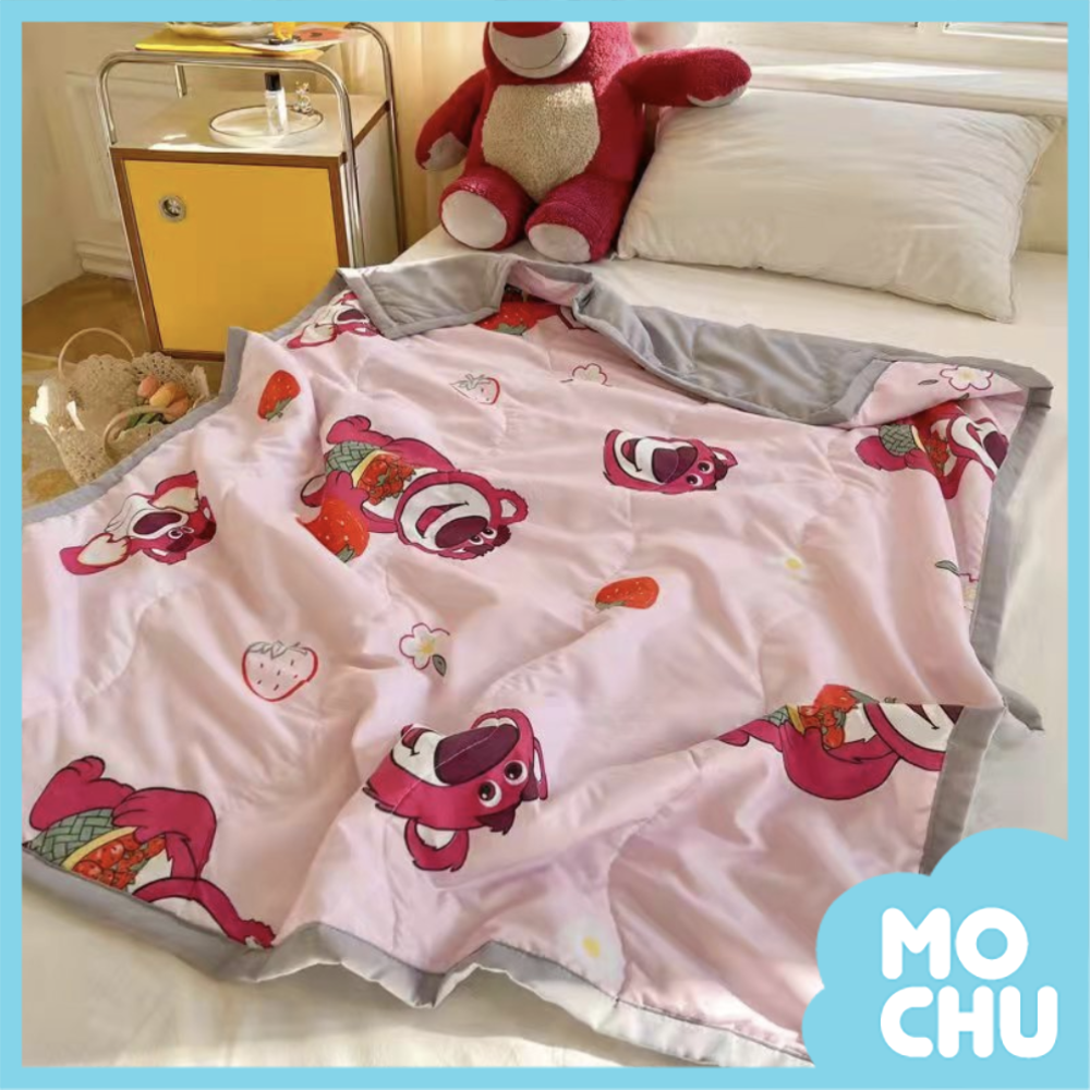 兒童夏季空調被(草莓熊)