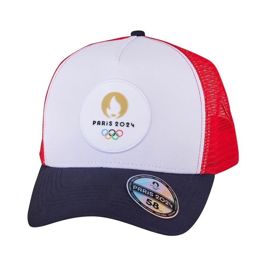 Paris 2024 Olympics Trucker Cap   Original 