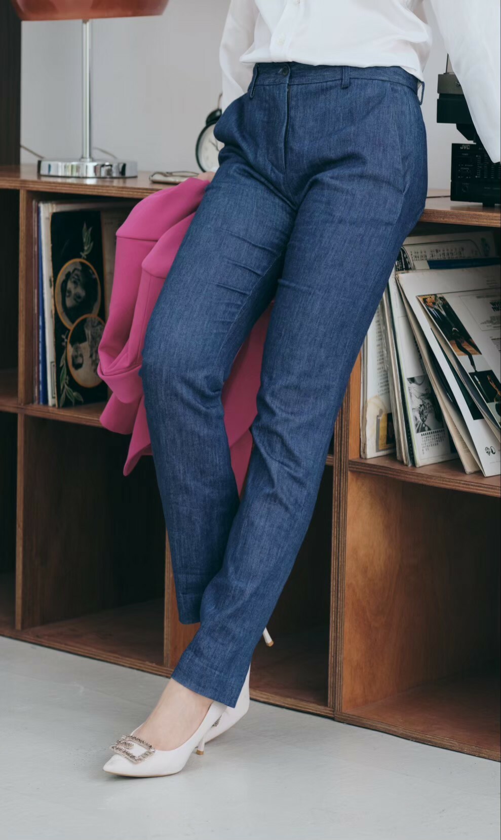 Amina 直筒西裝褲