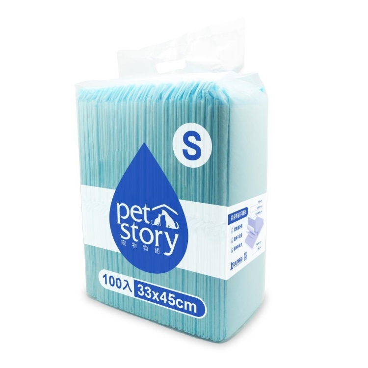 Pet story寵物物語–經濟包尿布墊 (S) 100入(33*45 cm) 超過3包請選宅配