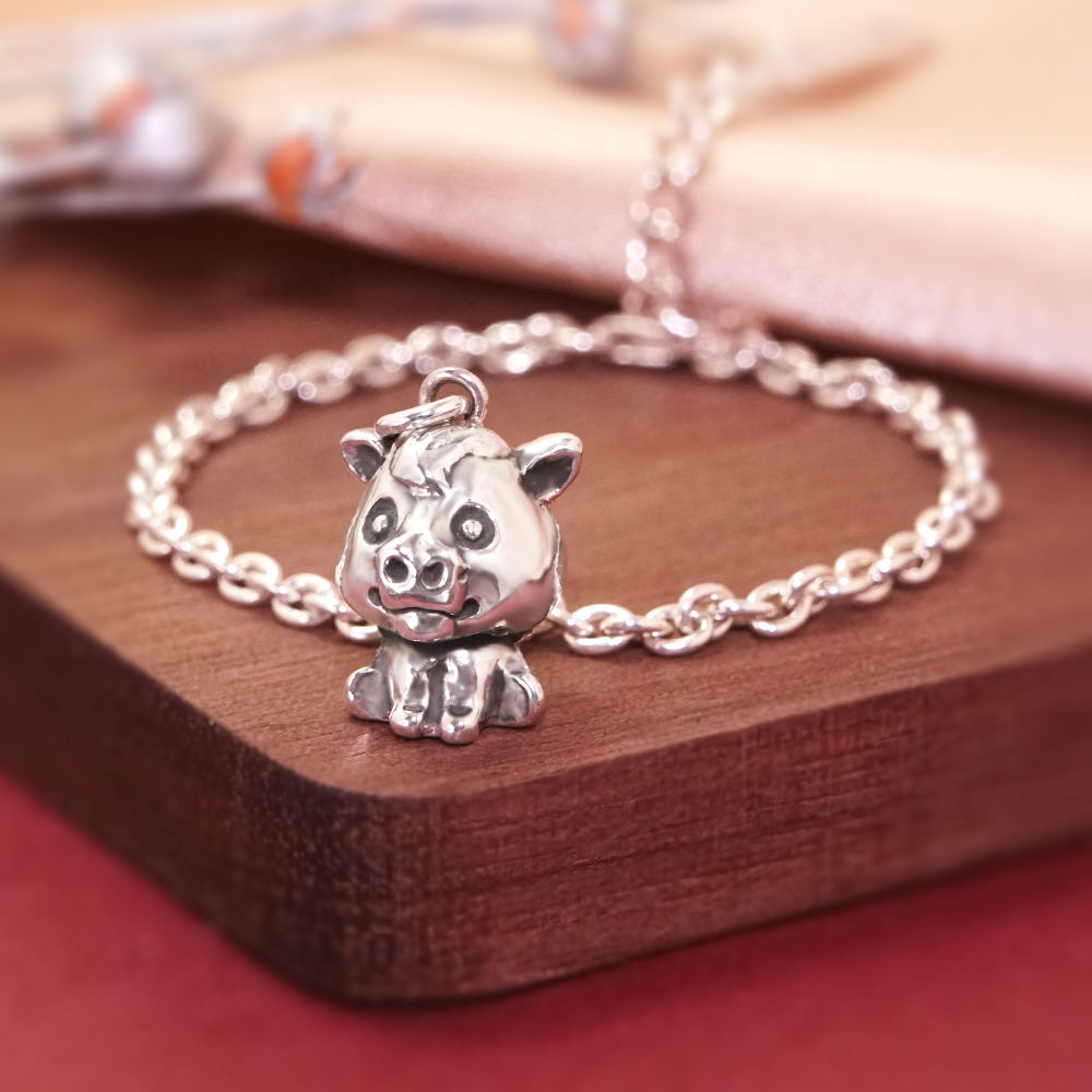 馬到成功 馬寶寶兒童手鍊(細版) 馬年生肖送禮 925純銀手鍊