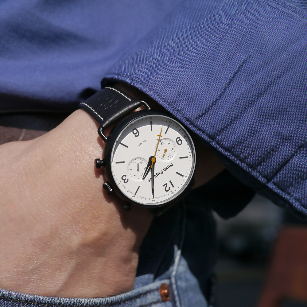 Orbz 經典休閒雙時區手錶