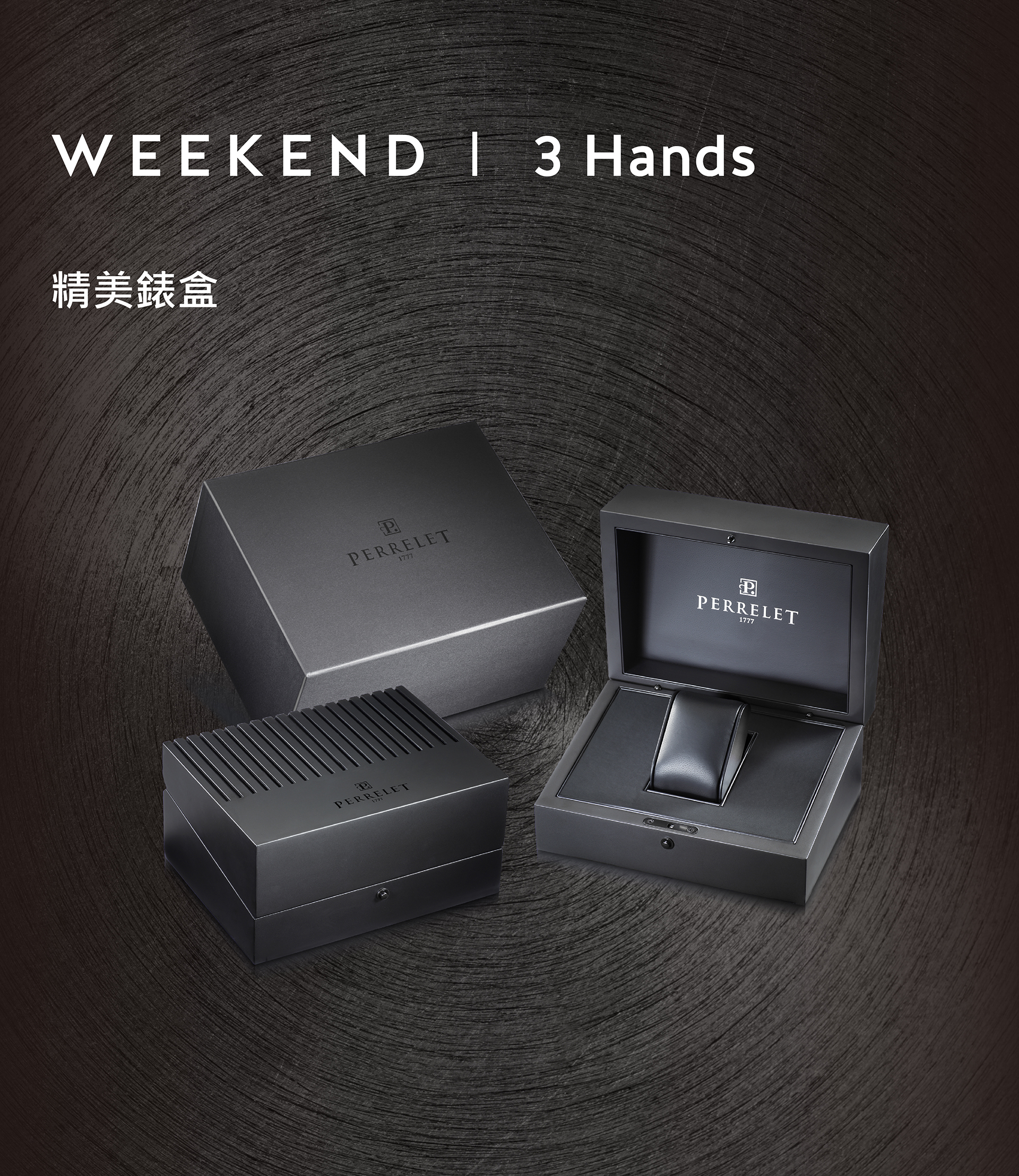 Perrelet 沛力錶  WEEKEND 3 hands｜Ａ1300/5