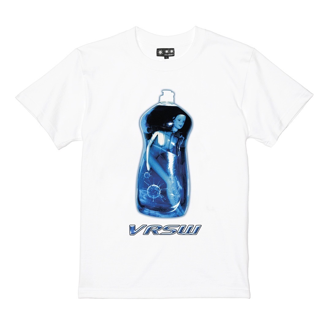 VIRUSWORLD BLUE POISON BARBIE TEE