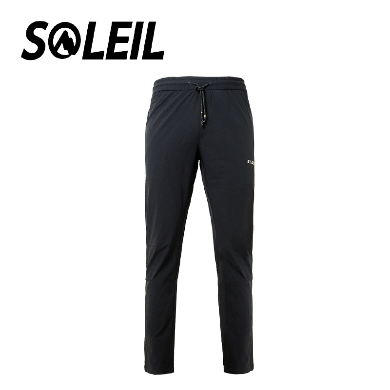SOLEIL 涼爽排汗運動褲(全鬆緊) 中性 (黑、藍、灰) 透氣/彈性/排汗/旅遊 21CZD5593