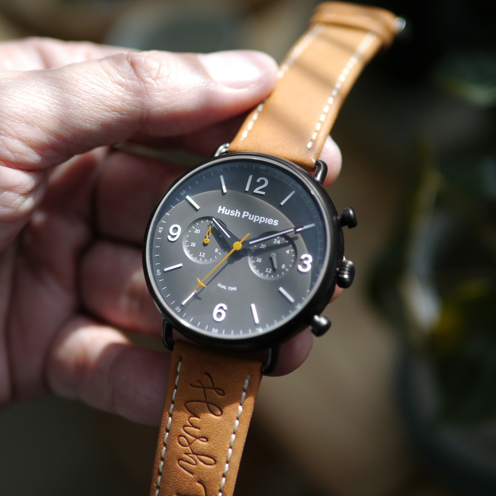 Orbz 經典休閒雙時區手錶