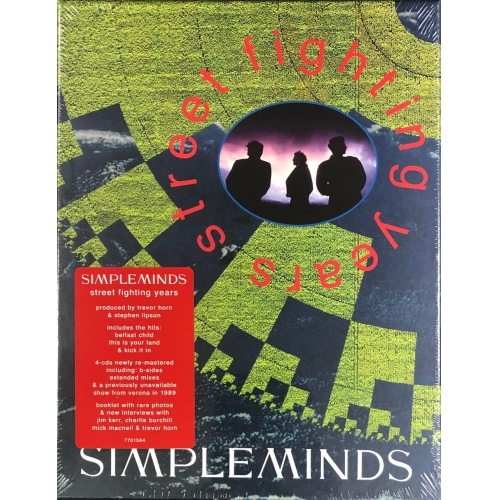 SIMPLE MINDS-STREET FIGHTING YEARS -BOX SET 4CD