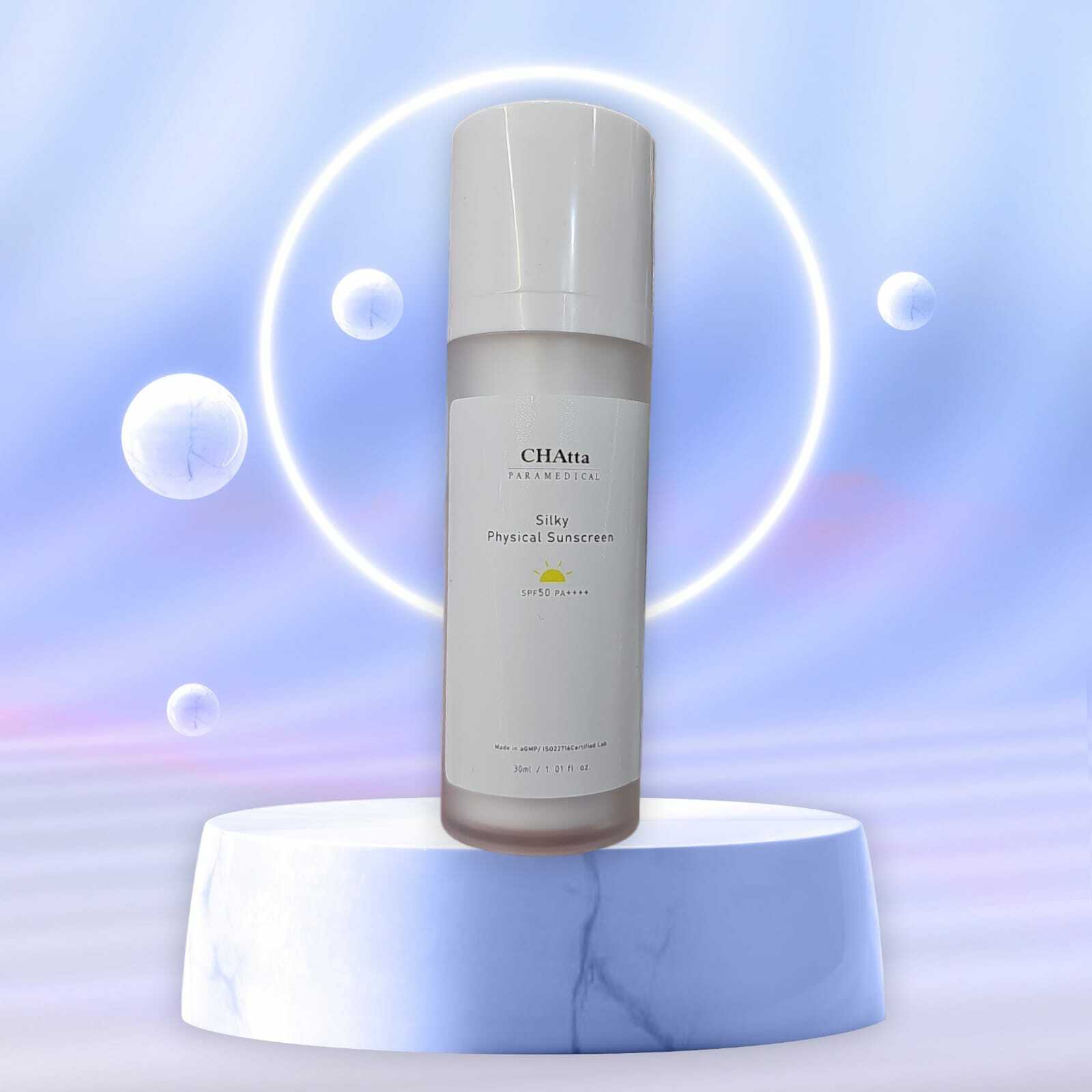 CHAtta   MATT PHYSICAL SUNSCREEN spf50/pa++++   無色