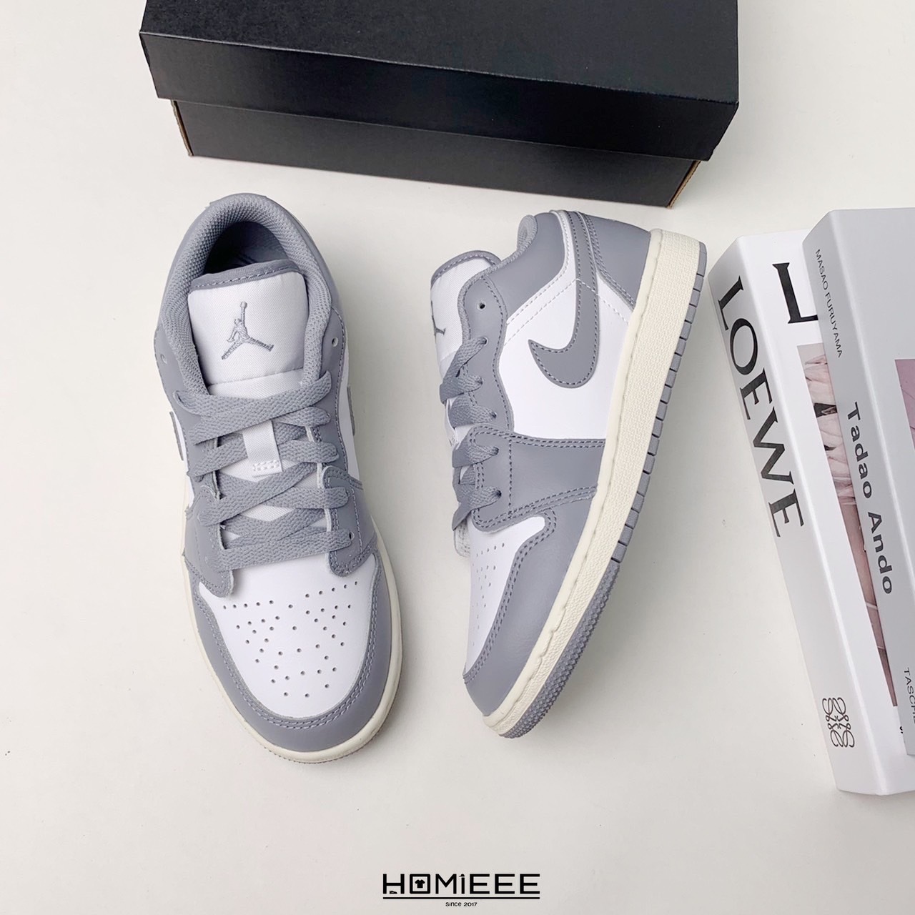 Nike Air Jordan 1 Low Vintage Grey 灰奶油底553560-053