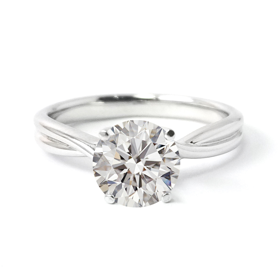 18K 白金極致工藝系列 - Ribbon