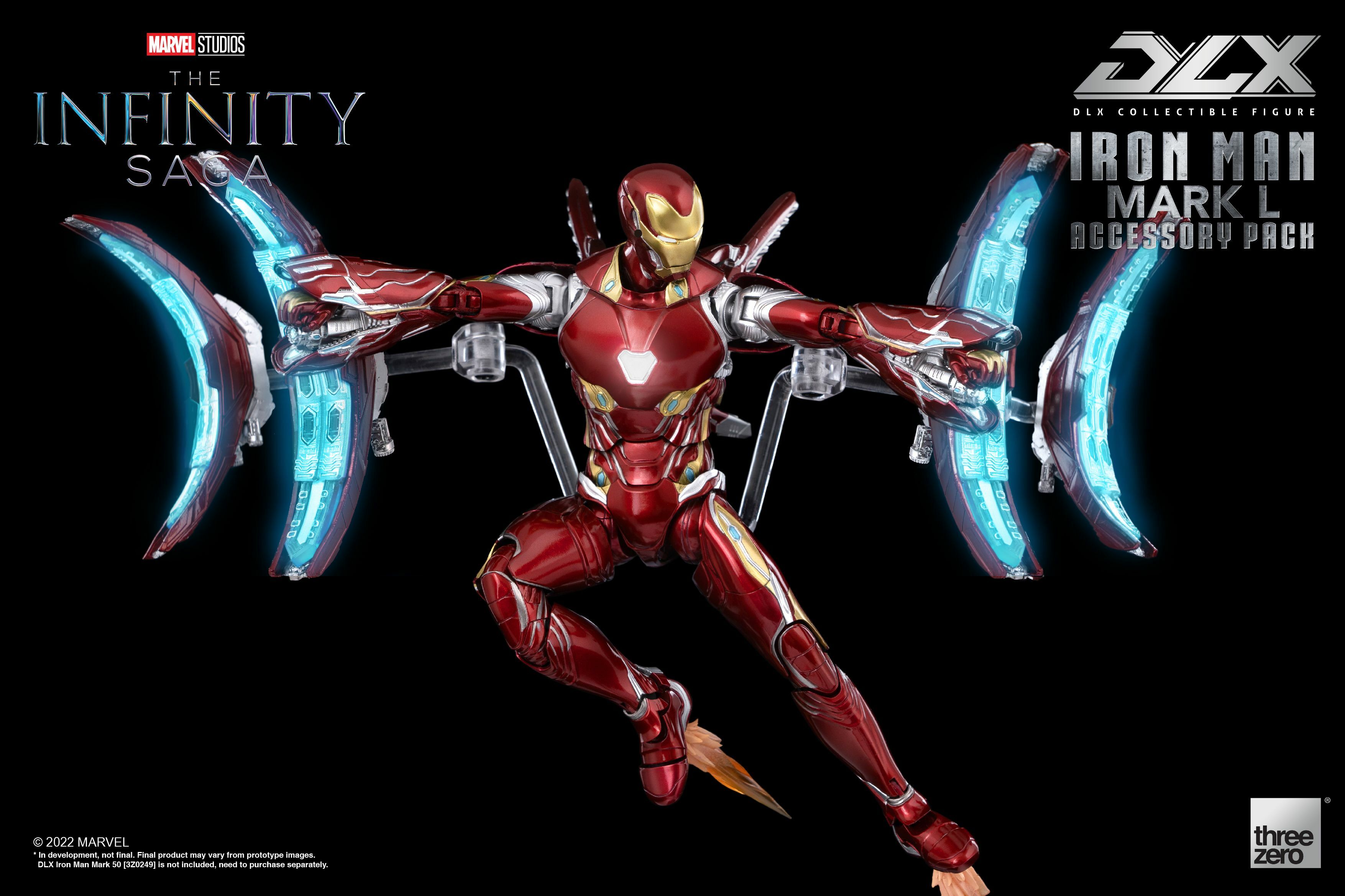 Threezero : The Infinity Saga - DLX 鋼鐵俠Mark 50 配件包