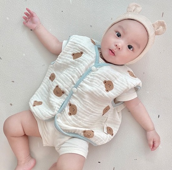 Dot to Dot 莫代爾三層棉紗背心