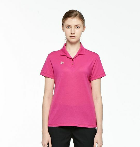 Wildland 荒野 女彈性翻領上衣 (深灰、夜空灰、蜜桃、桃紅、紫羅蘭) 登山/旅遊/戶外/休閒/出國 10W81605