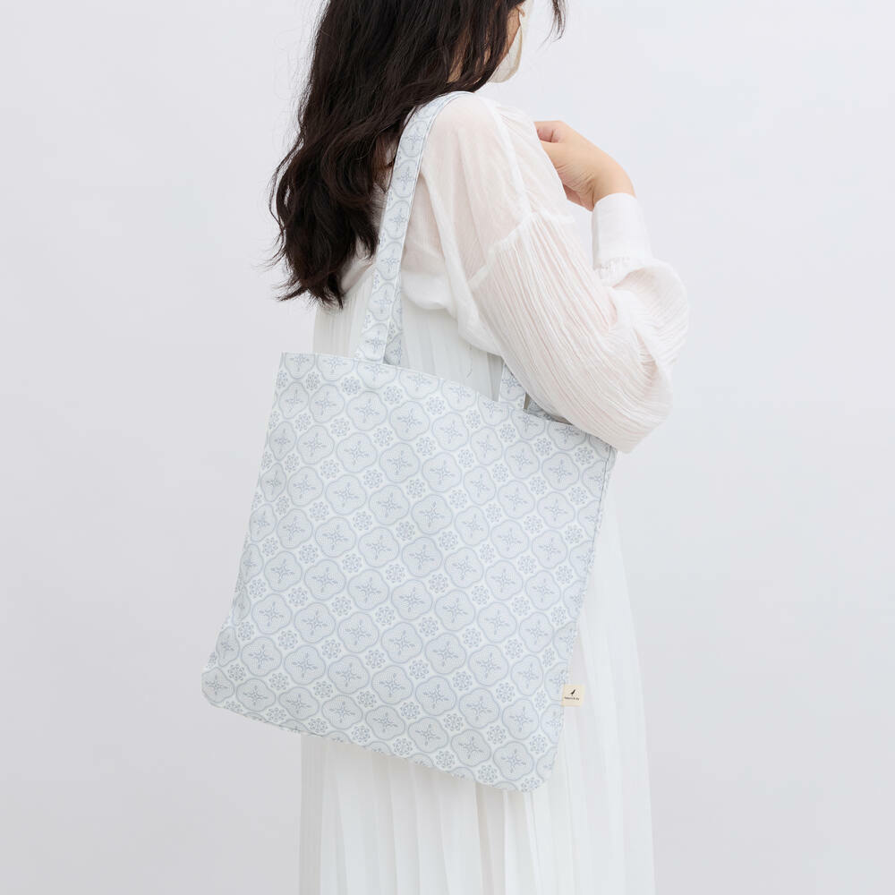 印花樂圓角購物袋