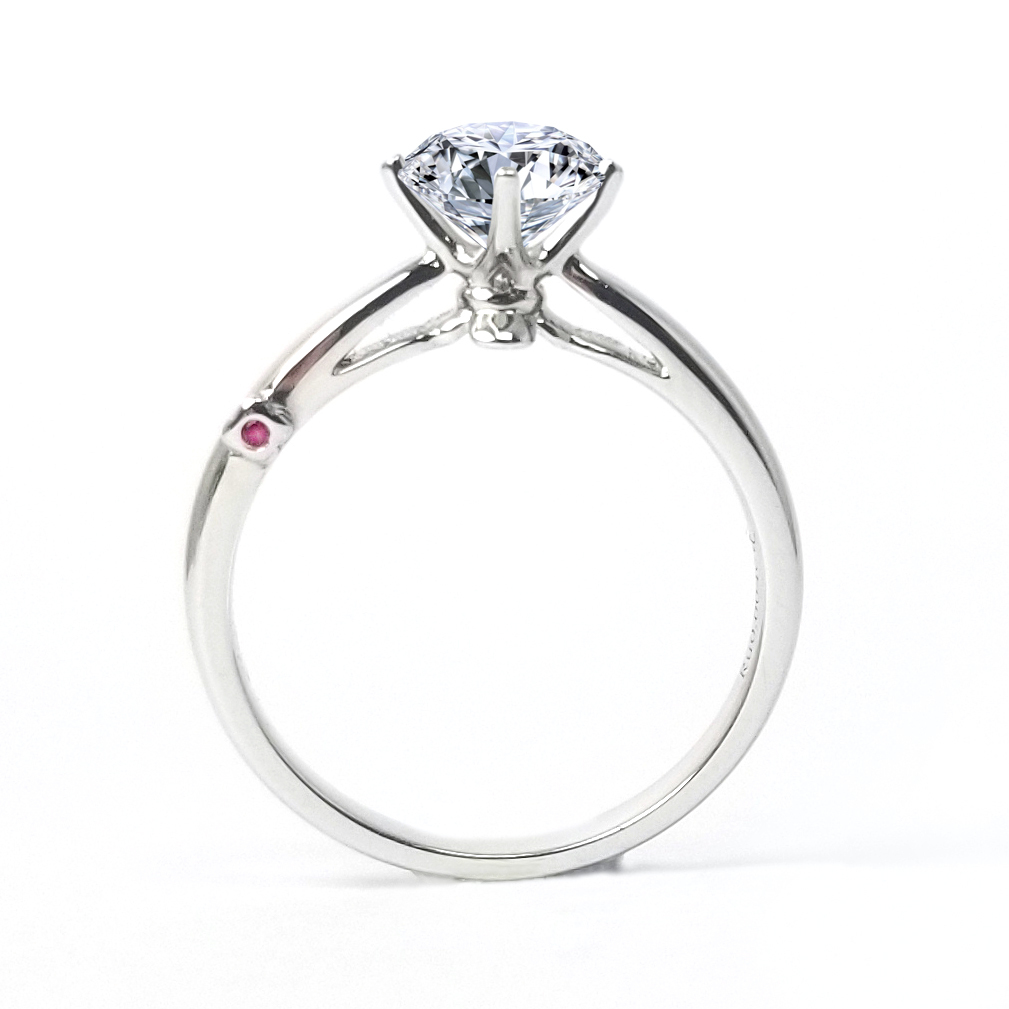 18K 白金極致工藝系列 - Ruby