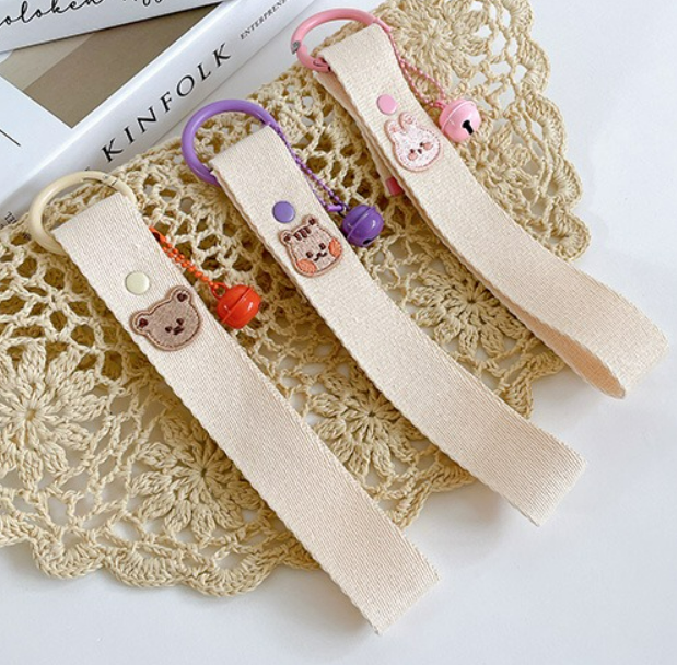 Dot to Dot 果凍人物帆布可愛啷啷吊墜