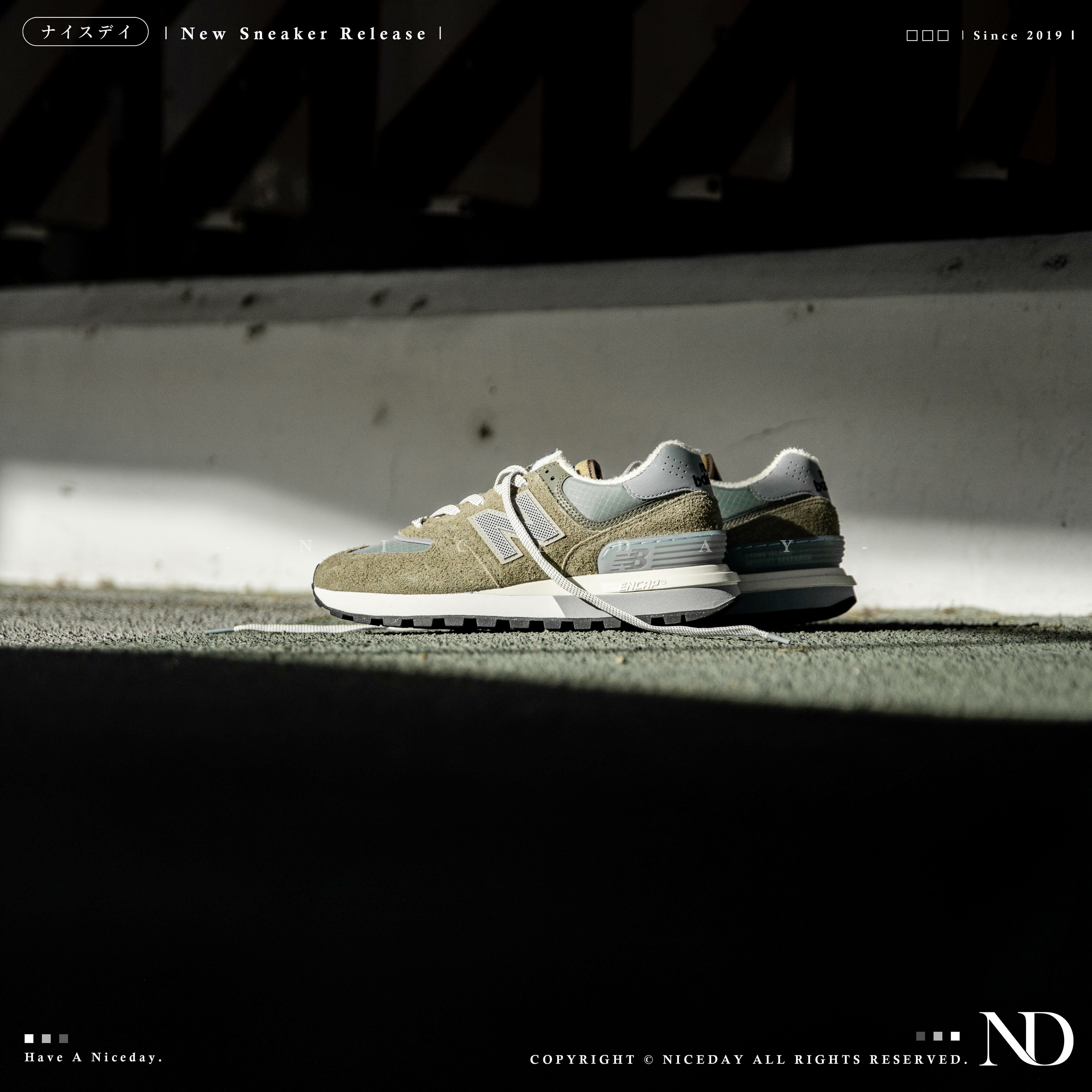 NICEDAY 代購 New Balance 574 x Stone Island 石頭島 軍綠 聯名 NB 574 U574LGST