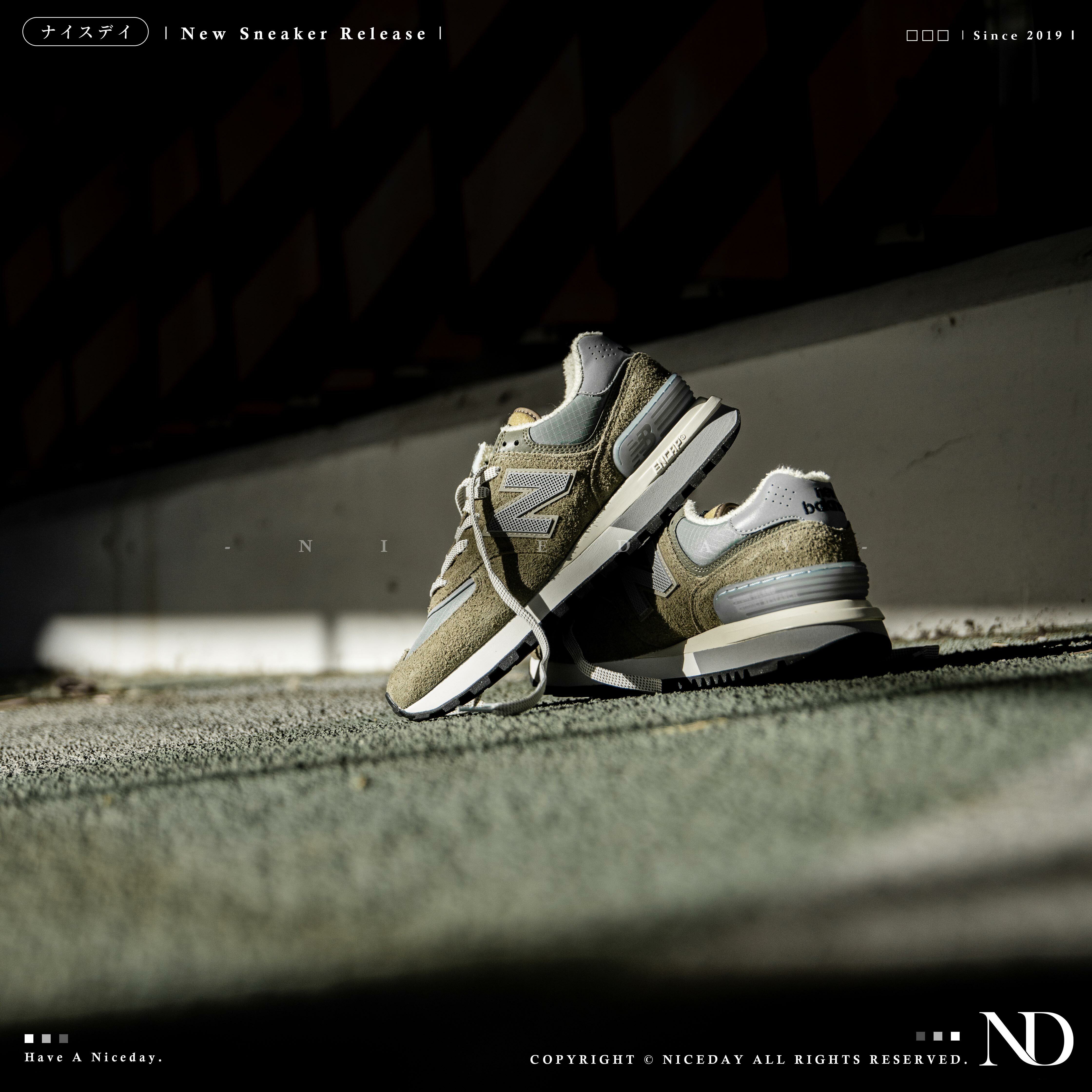 NICEDAY 代購 New Balance 574 x Stone Island 石頭島 軍綠 聯名 NB 574 U574LGST