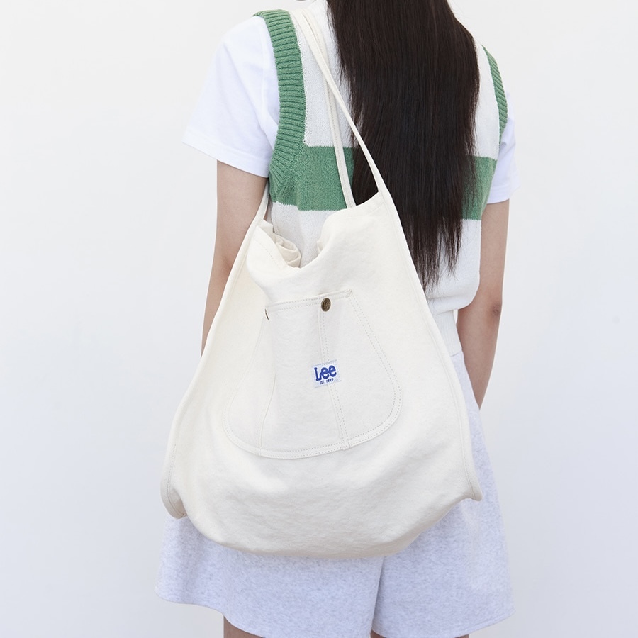 <預購> 韓國Lee限定款 帆布側背包