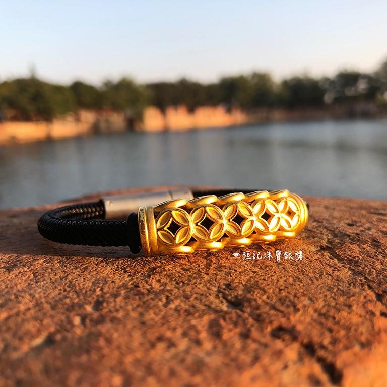 包管錢超多 鋼編織金手鍊