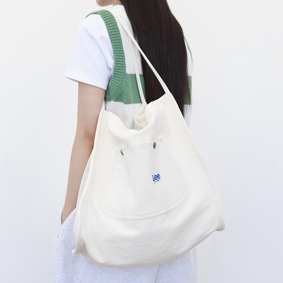 <預購> 韓國Lee限定款 帆布側背包
