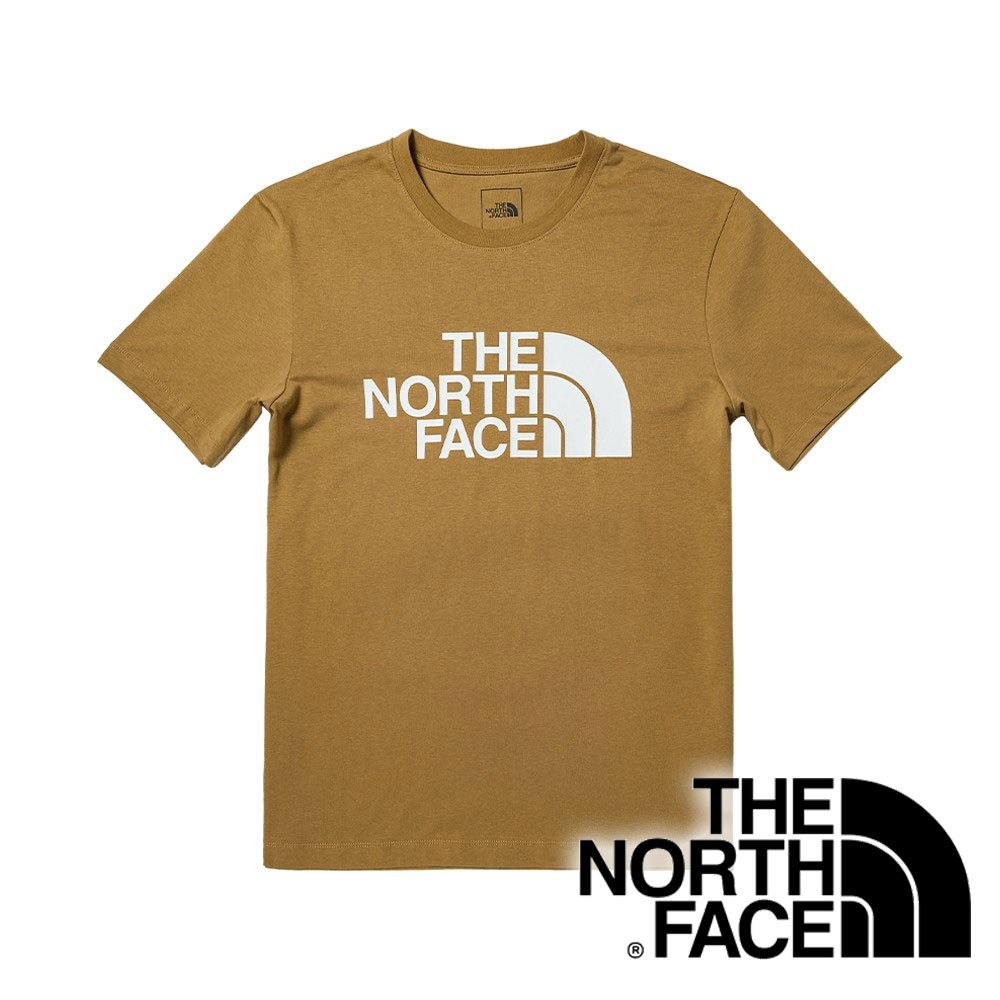 THE NORTH FACE 北臉 美版 圓領快乾 短袖 T恤 布朗棕 NF0A81NW JUN-