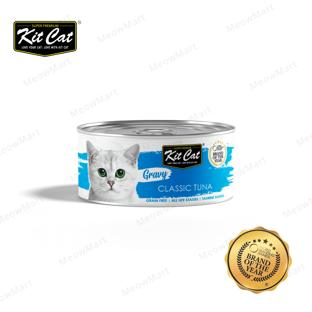 Kit Cat 鮮嫩營養肉汁湯主食罐 (吞拿魚) 70g