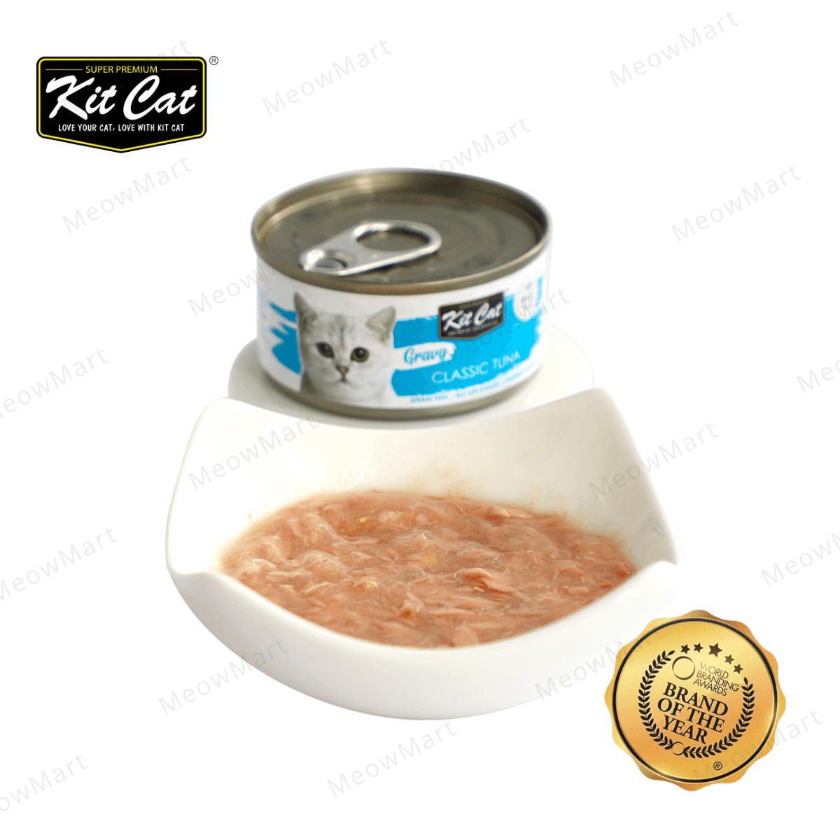 Kit Cat 鮮嫩營養肉汁湯主食罐 (吞拿魚) 70g