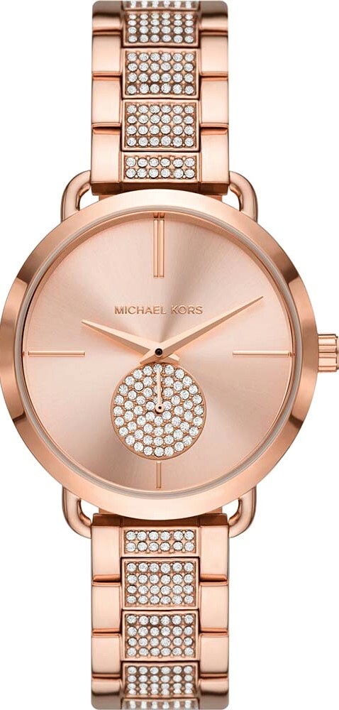 萬年鐘錶 - Michael Kors /  MK女錶 晶鑽小秒針女錶  MK4598  錶徑36MM